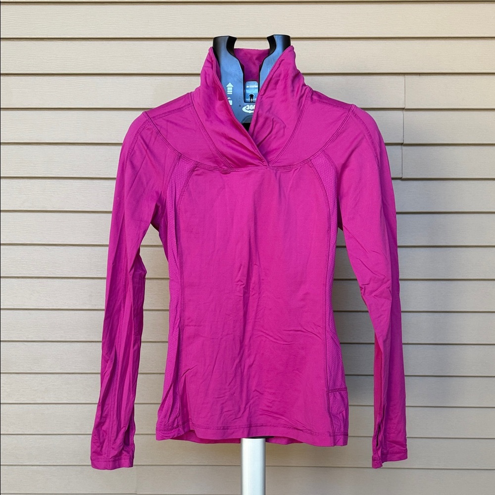 Lululemon 2010s Fuchsia Long Sleeve Top